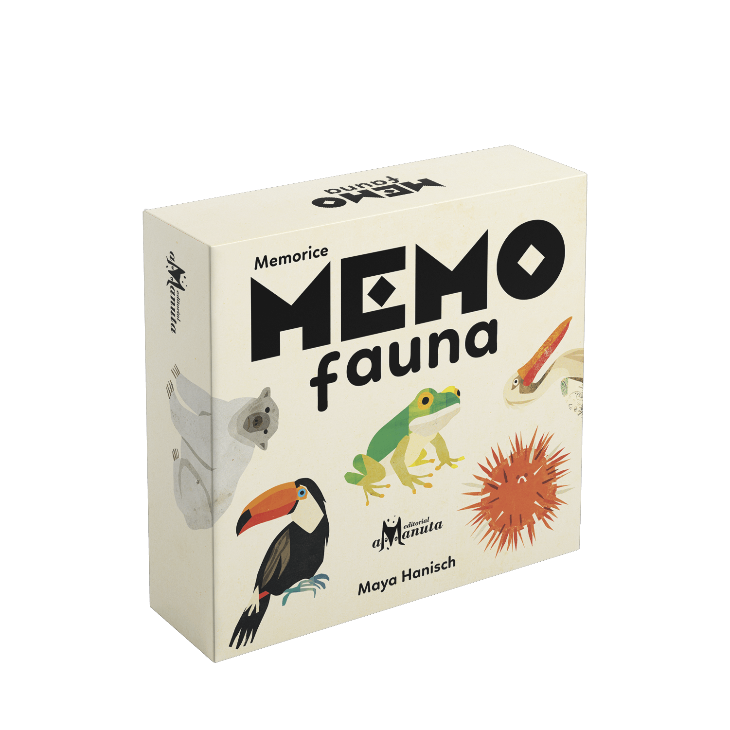 Libros Amanuta  Juego Memo fauna 9789563643725